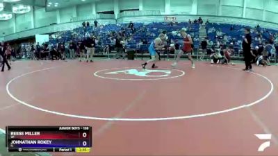 138 lbs Cons. Round 3 - Reese Miller, WI vs Johnathan Rokey, IL