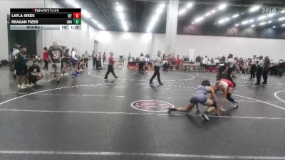 115 lbs Round 1 - Layla Sikes, Refinery vs Reagan Fizer, SLATE WRESTLING ACADEMY