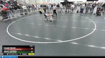 70 lbs Cons. Round 2 - Caleb Frease, Lake Highlands Club Wrestling vs Brody Kempen, B.A.M. Training Center