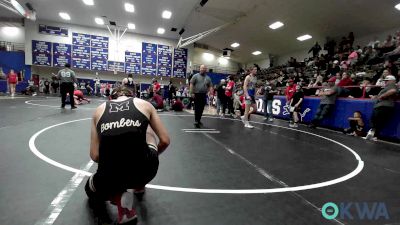 140 lbs Rr Rnd 4 - Wyatt Wilkinson, Skiatook Youth Wrestling vs Elijah Crane, Midwest City Bombers Youth Wrestling Club