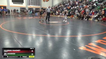 125 lbs Champ. Round 2 - Alannah Mahoney, Solon vs Bri Shannon, Pella