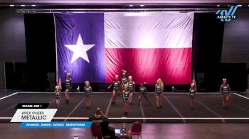 Apex Cheer - Metallic [2024 L1 Junior - Novice - Restrictions Day 1] 2024 Cheer Power Texas State Showdown Galveston