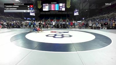 165 lbs Champ. Rd Of 32 - Colton Loween, MN vs Leo Ashurov, TX