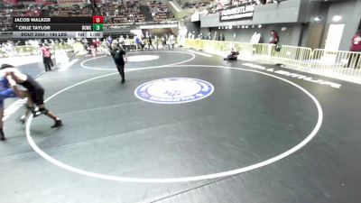 190 lbs Champ. Rd Of 16 - Jacob Walker vs Cruz Taylor, Daniel Cormier Wrestling Club