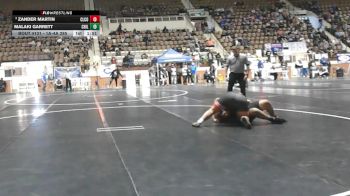 1A-4A 285 Champ. Round 1 - Malaki Garrett, Childersburg vs Zander Martin, Cleburne County