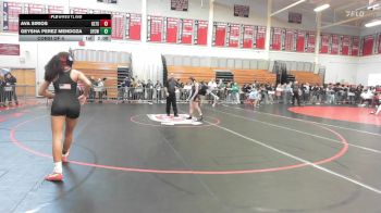 114 lbs Consi Of 4 - Ava Sirios, Greater Lawrence vs Geysha Perez Mendoza, Springfield Central (W)