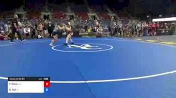 120 lbs Consi Of 64 #2 - Tyler Rhue, Washington vs Ryker Vail, Idaho