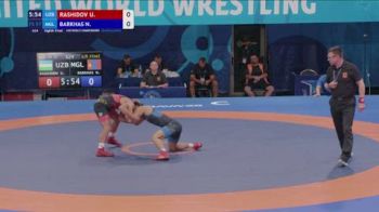 57 kg 1/8 Final - Ulugbek Rashidov, Uzbekistan vs Naran Barkhas, Mongolia
