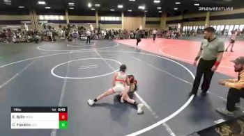 74 lbs Consolation - Easton Bylin, Team Aggression vs Chase Franklin, Legends Of Gold