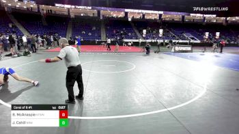 138 lbs Consi Of 8 #1 - Brendan McAnaspie, Newtown vs Jack Cahill, Norwalk