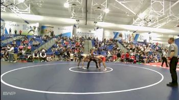 144 lbs Semifinal - Sam West, Olathe West vs Talon Verbeck, Maize