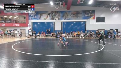 75 lbs Emerson Euliss, Missouri vs Nixon Bentley, California Silver