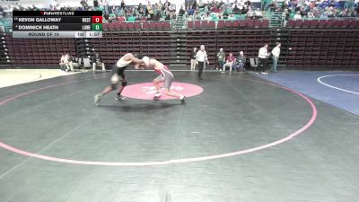 165 lbs Round Of 16 - Kevon Galloway, Westside vs Dominick Heath, Lower Richland