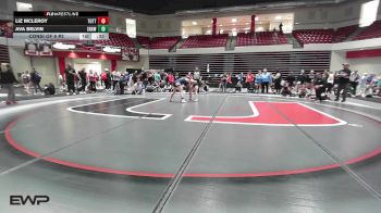 120 lbs Consi Of 8 #2 - Liz McLeroy, Tuttle HS Girls vs Ava Belvin, Shawnee High School Girls