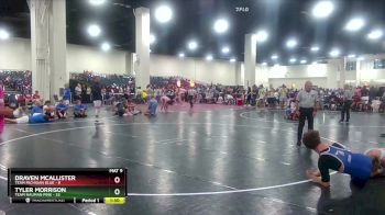 190 lbs Round 6 (8 Team) - Draven McAllister, Team Michigan Blue vs Tyler Morrison, Team Nauman Pink