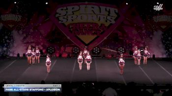 FAME All-Stars Stafford - Xplosion [2026 L1 Youth Day 1] 2026 Spirit Sports Myrtle Beach Nationals