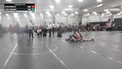 113 lbs Round 5 (10 Team) - Alex Viscidoj, CHWHALE Blue vs Ryan Bozelli, Savage WA White