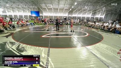 106 lbs Round 1 (6 Team) - Maxwell Bradley, Oklahoma Outlaws Blue vs Hunter Hurl, Utah Black