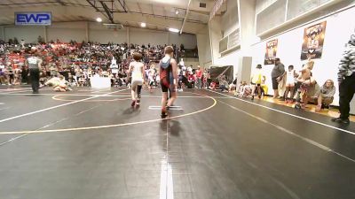 76 lbs Quarterfinal - Keaghan Camp, Collinsville Cardinal Youth Wrestling vs Hudson Smith, Salina Wrestling Club