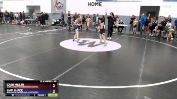 86 lbs Semifinal - Liam Shack, Avalanche Wrestling Association vs Cash Miller, Juneau Youth Wrestling Club Inc.