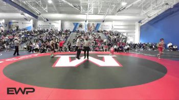 132 lbs Champ. Round 1 - Henry White, Blue Valley West vs Carson Akers, Dodge City