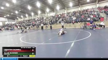 129 lbs Champ. Round 1 - Trenton Caldwell, Davis vs Blake Buckway, Box Elder