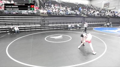 3A 106 lbs Semifinal - Trevor Cowan, Juab vs Kyler Jenkins, Delta