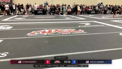 Ethan Mowery vs Brock Gagnon 2025 ADCC Orlando Open/Youth Trials