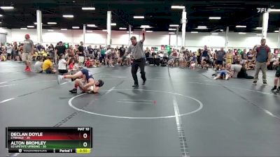 80 lbs Round 5 (6 Team) - Declan Doyle, CTWHALE vs Alton Bromley, U2 Upstate Uprising