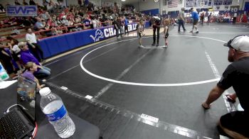 40 lbs Rr Rnd 2 - Colt Williams, Choctaw Ironman Youth Wrestling vs Cody Vanzant, Bristow Youth Wrestling