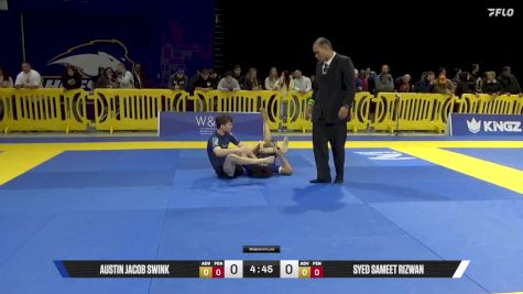 Syed Sameet Rizwan vs Austin Jacob Swink 2025 Pan IBJJF Jiu-Jitsu No-Gi Championship