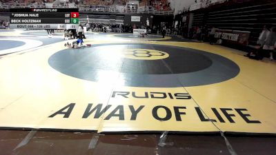 138 lbs Consi Of 16 #2 - Joshua Hale, Loyola Blakefield vs Beck Holtzman, Georgetown Day School