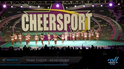 Tribe Cheer - Renegades [2022 L4 Senior Coed - Medium] 2022 CHEERSPORT National Cheerleading Championship