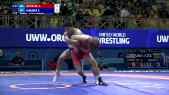 71 kg Repechage #2 - Joseph Jeter Jr, United States vs Yusif Ahmadli, Azerbaijan