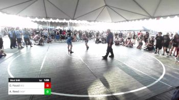 145 lbs Quarterfinal - Olivia Faust, Red Wave vs Annabelle Reed, Chaparral HS