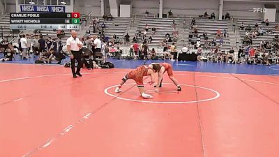 113 lbs Rr Rnd 3 - Charlie Fogle, Combat Athletics - HSB vs Wyatt Nichols, The Academy Wrestling Club - HSB