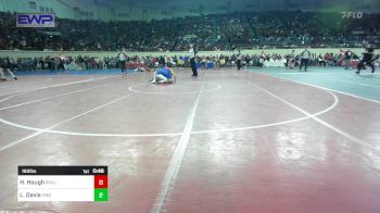 160 lbs Consi Of 64 #2 - Hank Hough, Bartlesville JH vs Luke Davis, Central Middle School