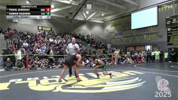 135 lbs Cons. Round 1 - Damian Gilbuena, Reedley Wrestling vs Faisal Almosuli, Spring View Middle School