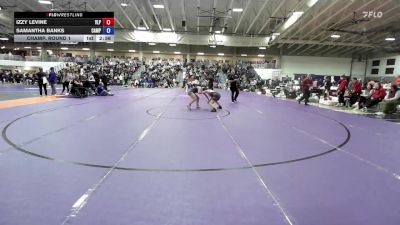 131 lbs Champ. Round 1 - Izzy Levine, Valiant Prep vs Samantha Banks, Campbellsville University