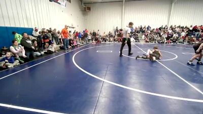 58 lbs Rr Rnd 4 - Evan Hair, Sperry Wrestling Club vs Braxton Bishop, Pryor Tigers