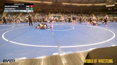 76 lbs Final - Julian Lawrence, Steel Valley Renegades vs Matthew Bly, Mat Assassins