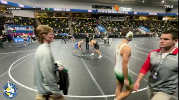 175 lbs 9th Place Match - Riley Clark, Apple Valley vs Chase Rial, Bondurant-Farrar