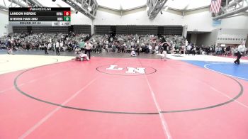 128-H lbs Round Of 64 - Landon Herdic, New York Military vs Steven Ham 3rd, Mwa