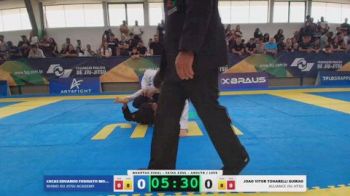 JOAO VITOR TONARELLI GUIRAO vs LUCAS EDUARDO FUSINATO MOREIRA A 2026 FPJJ Copa Grandes Mestres Etapa 3
