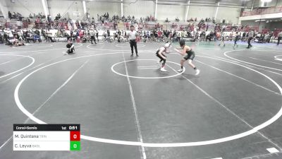 89 lbs Consolation - Mario Quintana, Trinidad WC vs C.j Leyva, Badlands WC