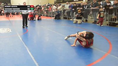 60-B lbs Round Of 16 - Robert Gaceta, Spazz Wrestling vs Giovanni Ventiere, Prime Wrestling Club