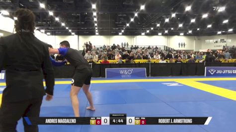Robert J. Armstrong vs Andres Magdaleno 2025 World IBJJF Jiu-Jitsu No-Gi Championship