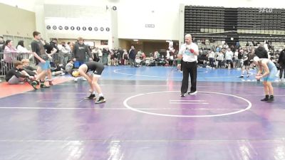 97 lbs Rr Rnd 9 - Coby Leon, Mat Assassins Red - MSE vs James Danko, TDWC Maniacs - MSE