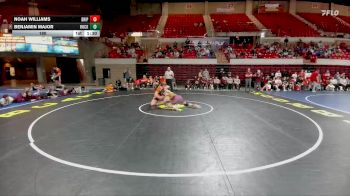 190 lbs Round 3 - 2nd Wrestleback And Semi-finals(16 Team) - Benjamin Major, Rockwall vs Noah Williams, Dripping Springs