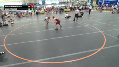 165 lbs Semifinal - Aiden Proctor, Unattached vs Nikita Chechkovsky, Unattached